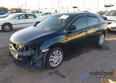2015 Nissan Sentra S from USA, damaged, VIN 3N1AB7AP0FY299669